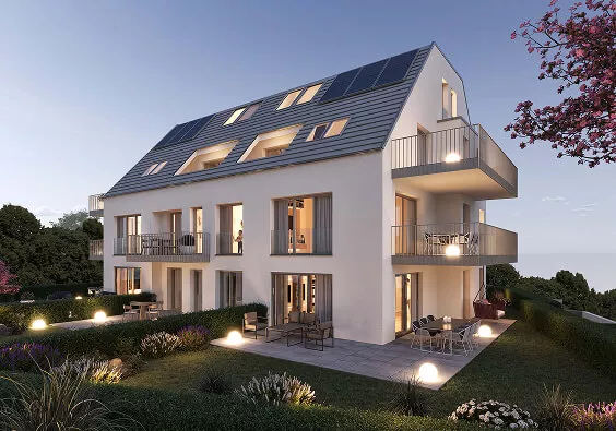 Perouser Strasse 45, Aussendarstellung