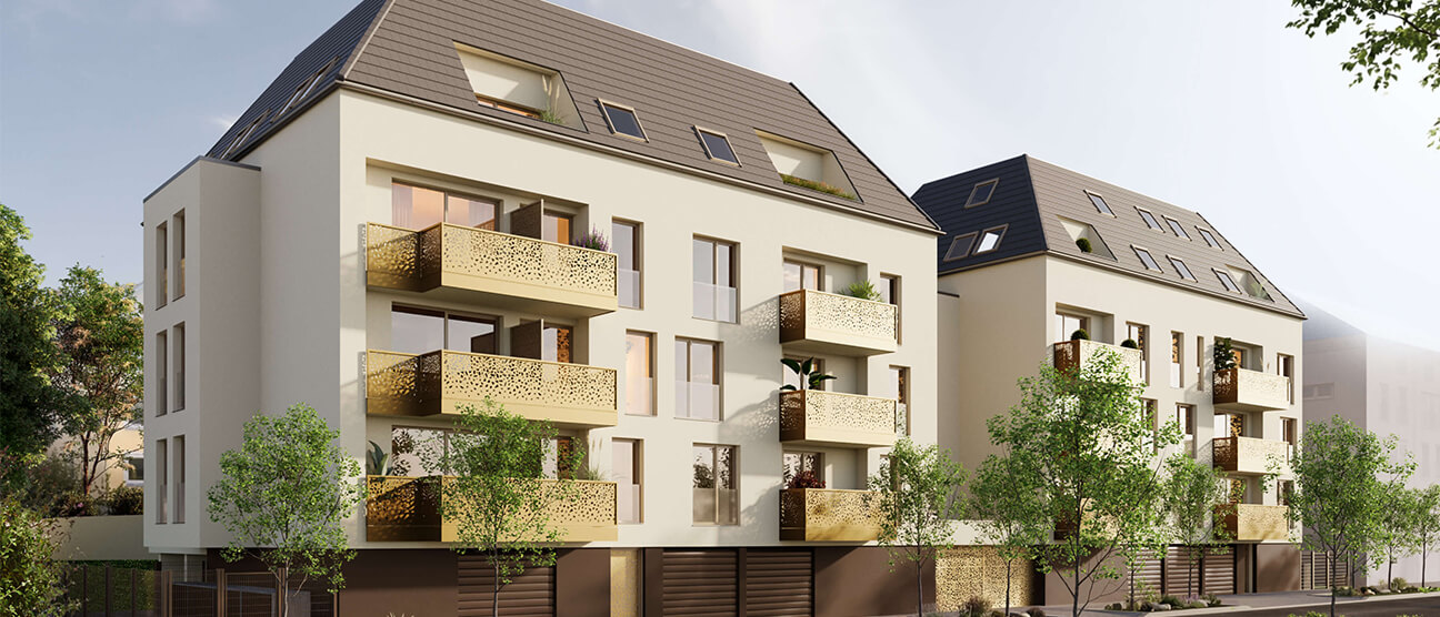 Neubauprojekt Nisslestraße 16-18, Stuttgart-Ost, Aussenansicht von der Straße