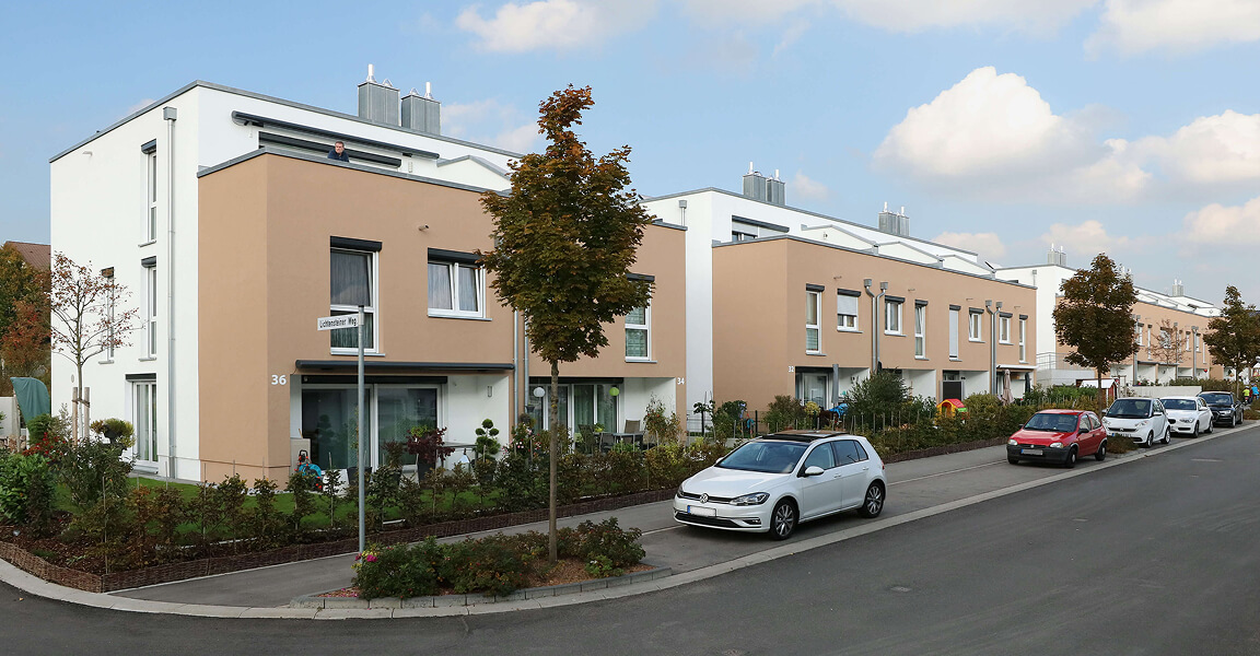 Doppelhaushälften im Ezach Leonberg