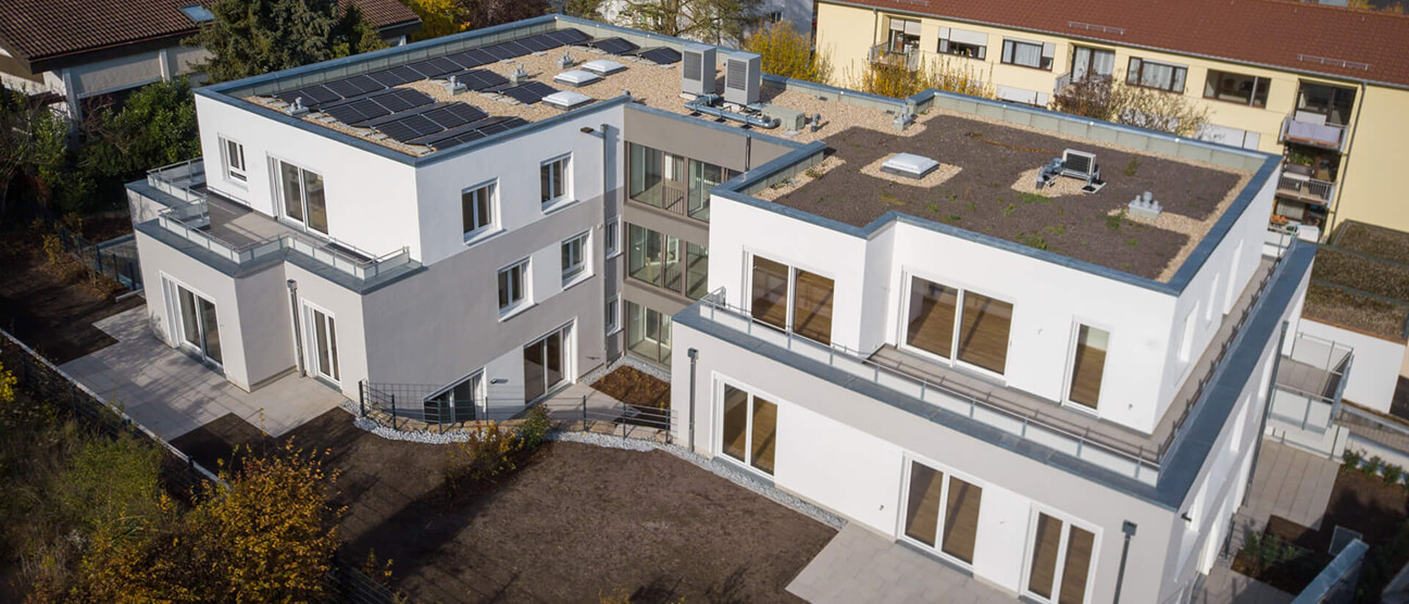 Mehrfamilienhäuser im Unteren Birkenweg